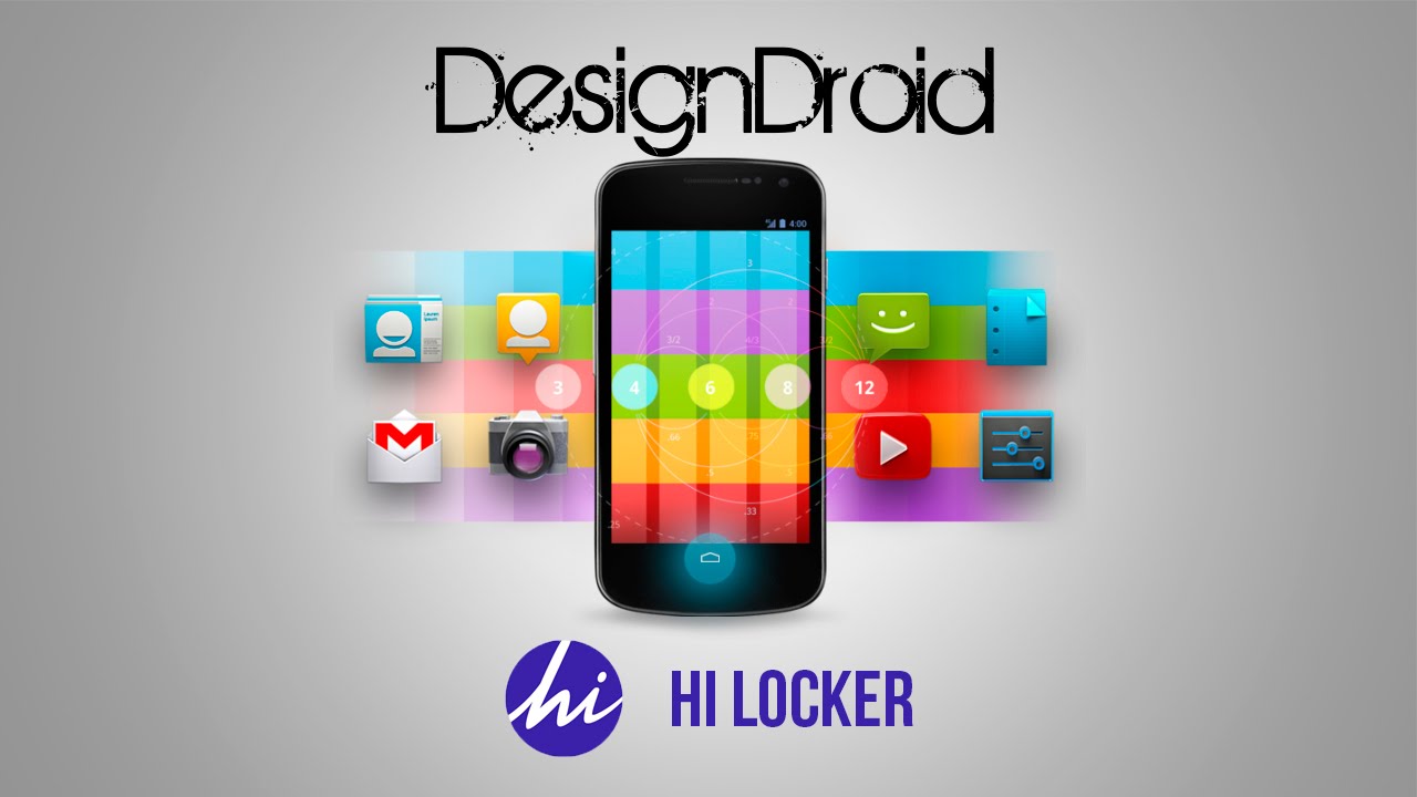 DesignDroid - Hi Locker экран блокировки для Android