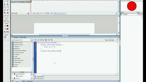 How to make a movieclip move using arrow keys on flash