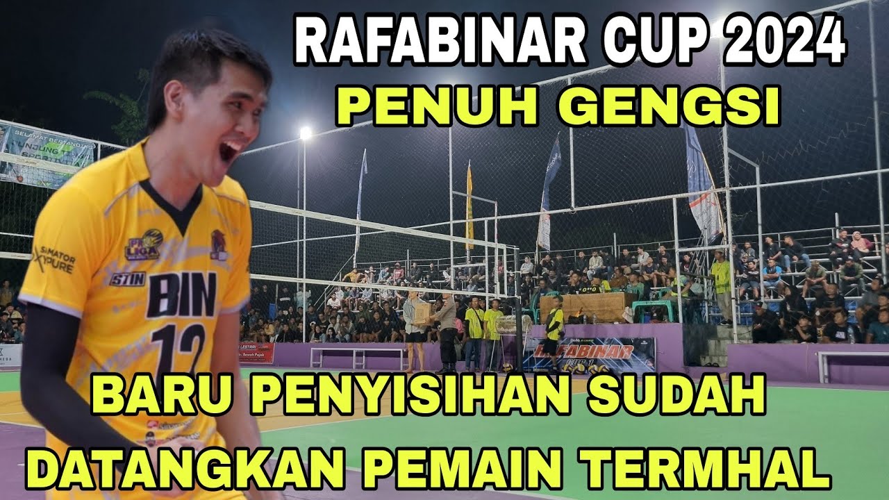 BAHAYA❗️RIVAN NURMULKI MAKIN BRUTAL GARA² SET PERTAMA KALAH DI RAFABINAR CUP 2024
