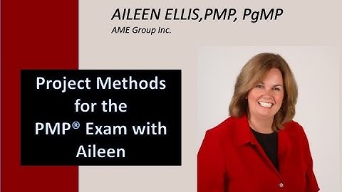 Methods (Tools and Techniques) for PMP Exam with Aileen