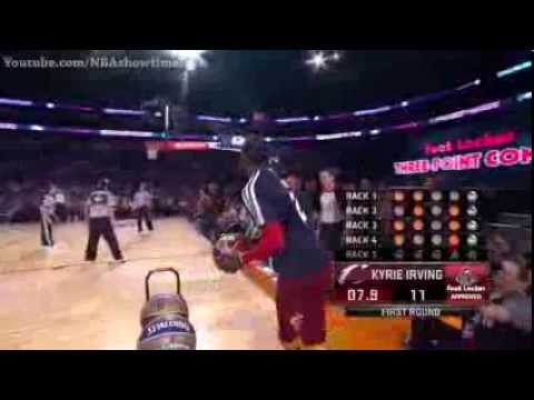 Three Point Contest - Kyrie Irving | Round 1 - February 15,2014