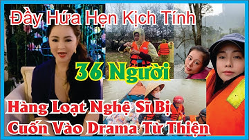Hàng loạt nghệ sĩ được bà Nguyễn Phương Hằng lôi vào drama từ thiện sẻ công bố trên livestream