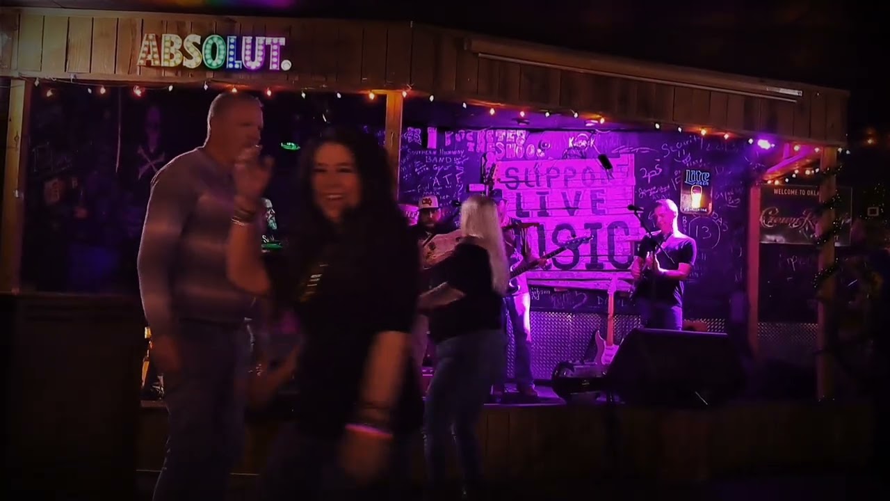 Stage full of Aces at Katt's Cove 2-19-26c