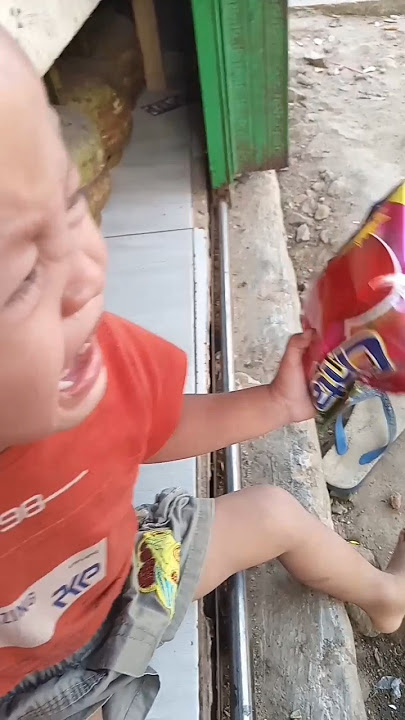 Fathan nangis pengen ikut aa sama bapak naik motor