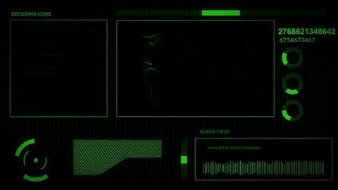 Futuristic User Interface With Hud And Infographic Element stock footage | stock video | Cinefootage