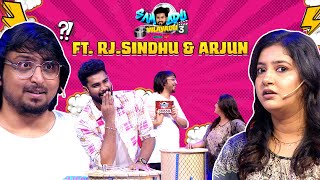 Rj Sindhu & Arjun in Samodu Vilayadu  | Mediamasons | Samodu Vilayadu 3 |#samvishal #orjun #rjsindhu