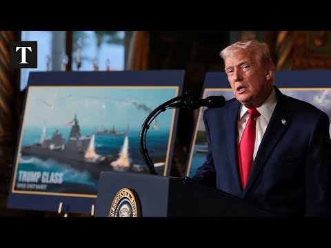 Donald Trump Unveils ‘Golden Fleet’ Of $5bn Warships