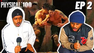 THESE 1V1s ARE INSANE!! | Physical 100 Episode 2 REACTION