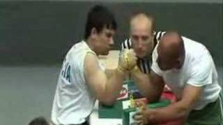 Cvetan Gashevski VS Arsen Liliev World of Armwrestling.com