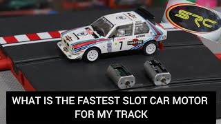 Does RPM matter. Let's test 3 different slot car motor's - YouTube