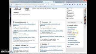 Details Opposing Viewpoints and CQ Researcher News
