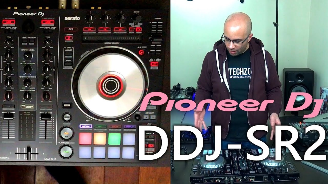 DDJ-SR2 Controlador DJ para performances de 2 canales para Serato