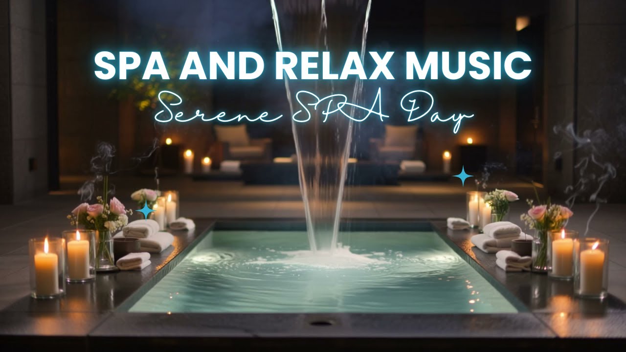 💙 Designer Luxury Waterfall Steam Spa | 3 Hours Tranquil Hot Spring Ambience | Serene SPA Day 🌿