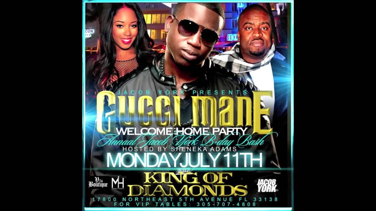 WELCOME HOME GUCCI MANE  JACOB YORK ANNUAL BDAY BASH   YouTube 720p