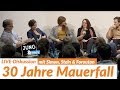 LIVE Diskussion: "30 Jahre Mauerfall - Verpasste Chancen(?)"