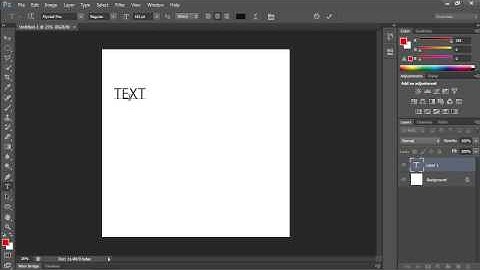 How to Make Vertical Text in Photoshop CS6