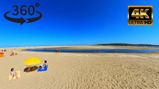 Lagoa de Albufeira Lagoon Beach | Portugal 🇵🇹 | 360º Walking Tour PT 1 by N&S Tours 230 views 2 years ago 8 minutes, 1 second
