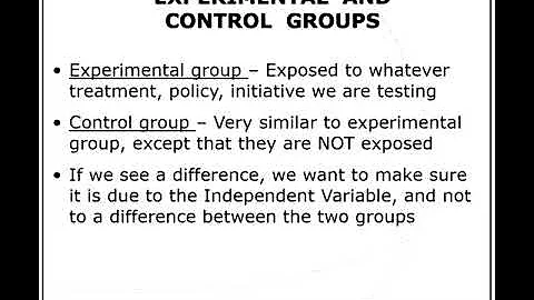 Module 8  Experimental Designs
