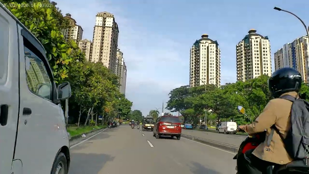 Sore ini aku pergi ke sunter kemayoran brica AE3X
