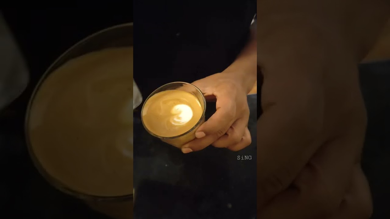 A day a latteart ☕️❤️ #short #latteart #youtubeshort #barista