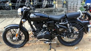 Royal Enfield Classic 350 S - Pure Black, 1-Channel ABS