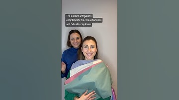 Autumn or summer soft? Let me know… #colouranalysis #armocromia