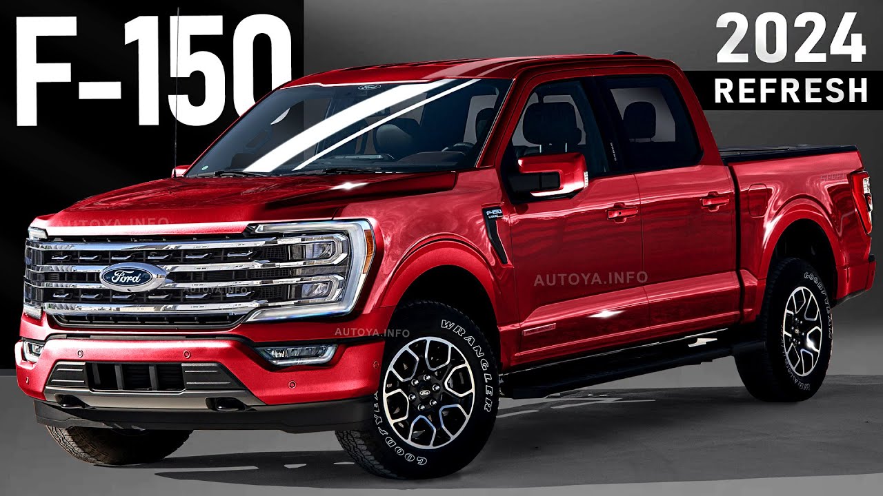 New Ford F Refresh First Look At Pick Up Truck Restyle In Our Render Youtube