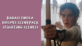 badass enola holmes scene pack || logoless 1080p enola holmes fighting scenes