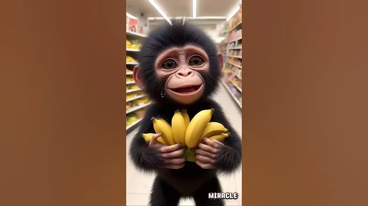 “Why does this monkey steal food?”😱 #Shorts #AI
