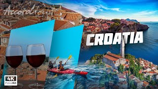 Хорватия (Croatia 4k) Лучший отдых в Хорватии | Аккорд-тур туры в Хорватию