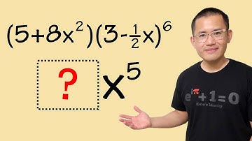 How to find the coefficient of x^5 in a BIG binomial expansion! (2023 AS-level pure math paper)