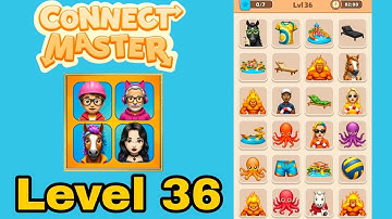 Connect master match puzzle level 36 solution walkthrough 