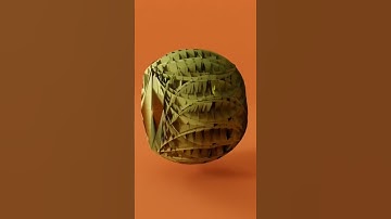 Screw modifier on a cylinder | Modifiers in Blender........... #shorts #blender3d