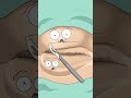 SHE GOT EYELID SURGERY… AND THIS HAPPENED 😳 #animation #science #funny #makeup #eyes #shorts