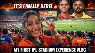 My first IPL stadium experience 👀🔥| Vlog