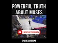 Powerful Secret about the life of Moses by apostle Michael Orokpo