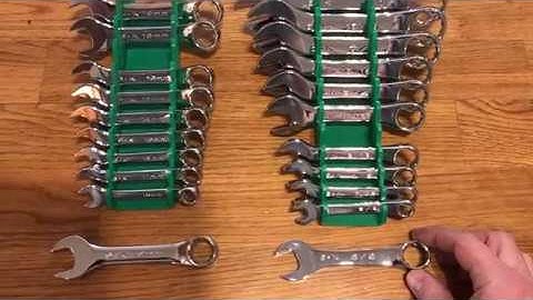 SK stubby wrench set review
