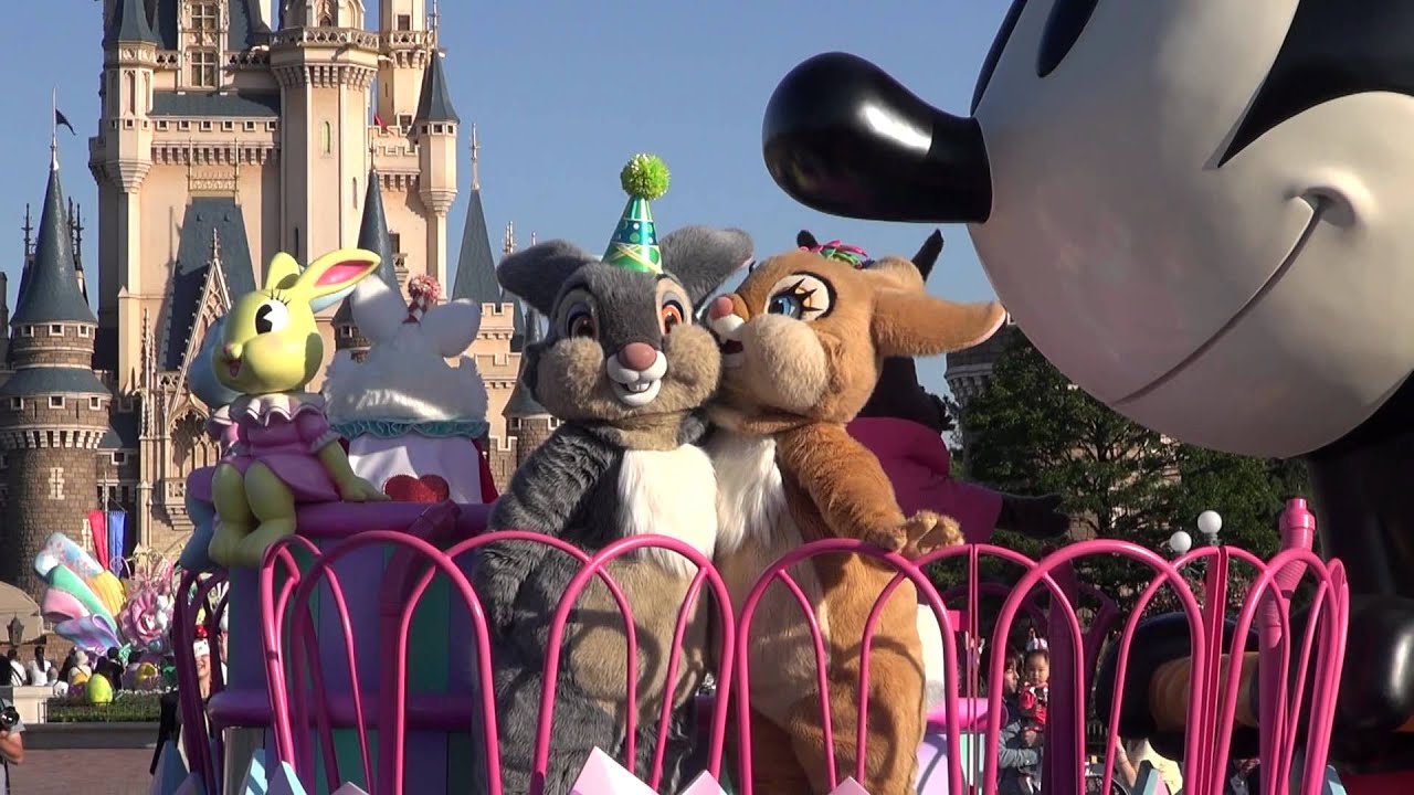 EasterWonderland Parade Tokyo Disneyland 2012