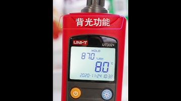UNI-T UT331+ UT332+ Digital Thermometer Hygrometer Temperature