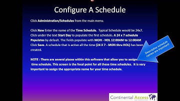 Six Simple Steps To Programming A CardAccess 3000 System