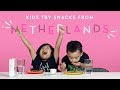 Snacks from the Netherlands | Kids Try | HiHo Kids