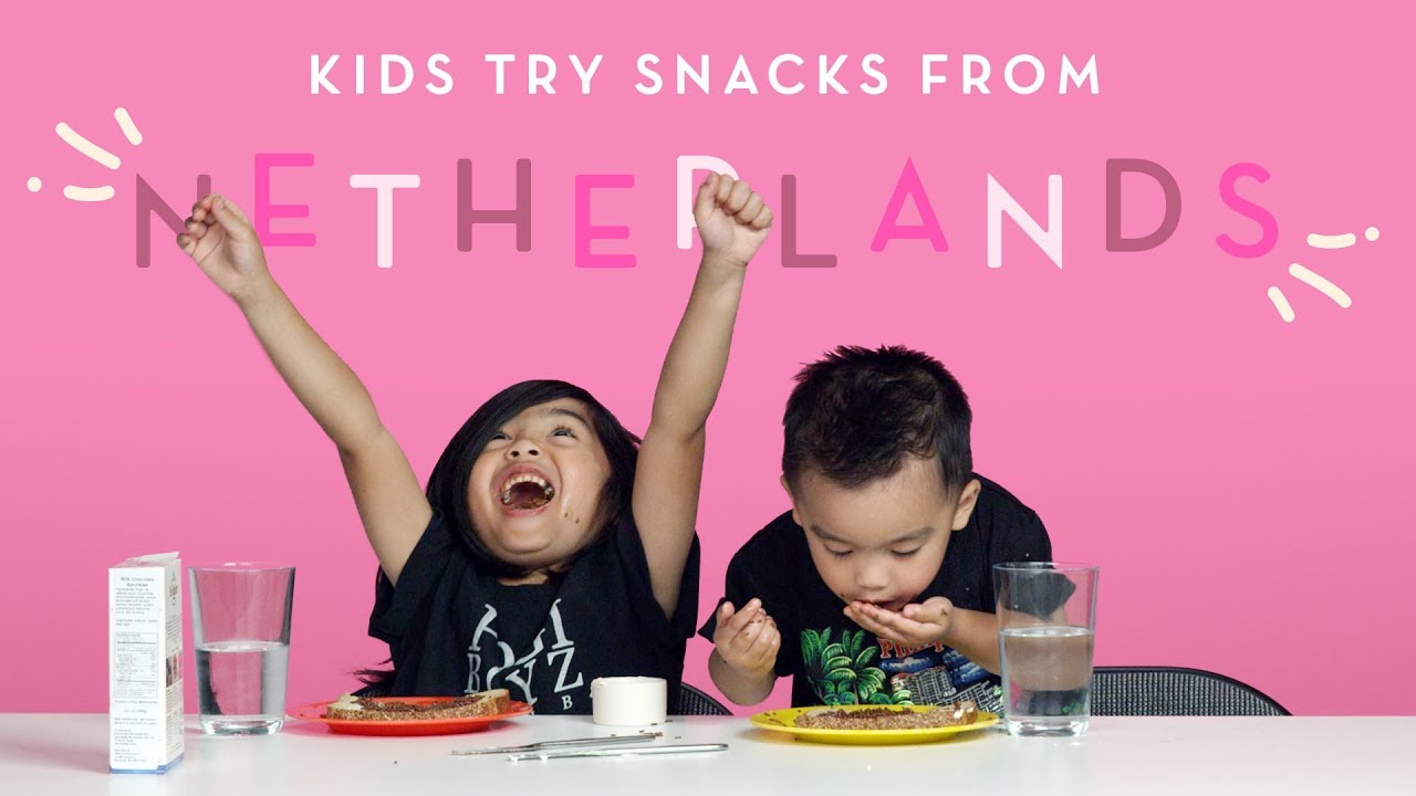 Snacks from the Netherlands  Kids Try  HiHo Kids