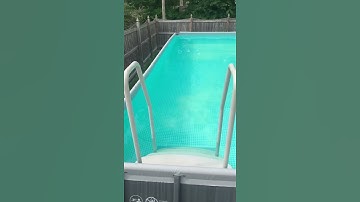 Intex pool bowing FIXED once full—if your pool is level!