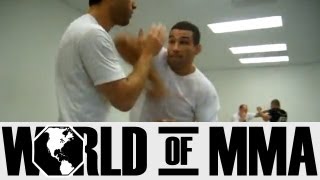 Fabricio Werdum Training for Antonio Silva
