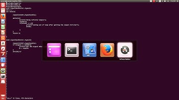 signal.h library C programming  in Linux Ubuntu video tutorial