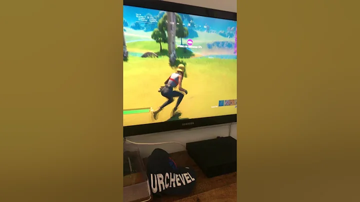 Jordan brother playing Fortnite