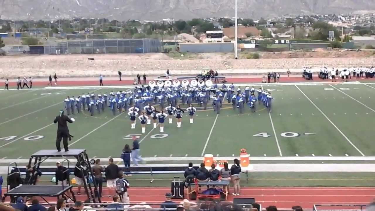 EL Paso Texas Del Valle High School Conquerettes performing at Coronado