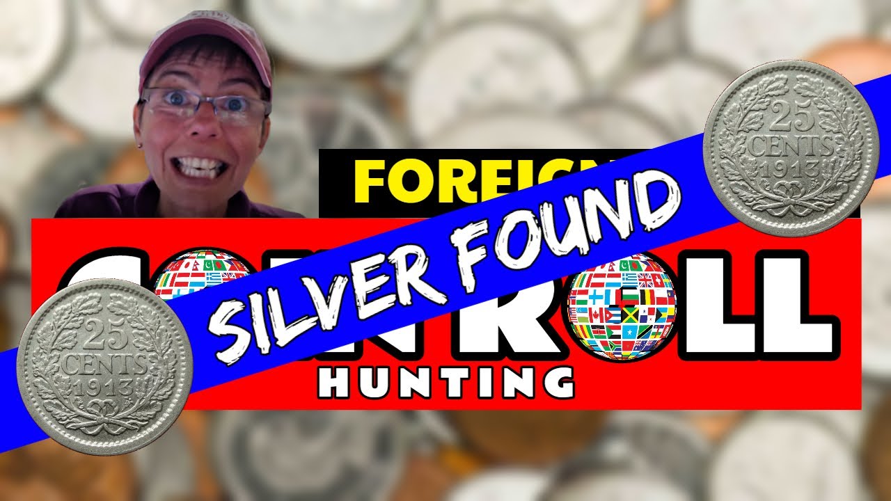 Coin Roll Hunting World Coins | Old Silver Found