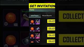 🤩How To Get Invitation Token in BGMI | Get Material in New Event | BGMI Invitation Event