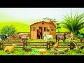 Learn Farm Animals Names and Sounds with Toy Animals for Kids